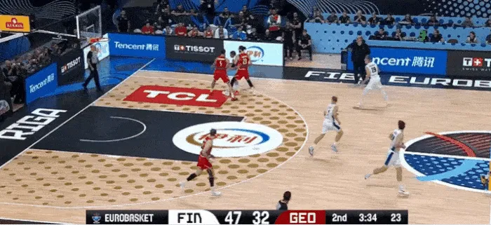 乐鱼注册-詹图宁手起刀落追身三分再次命中，芬兰命中第10记三分